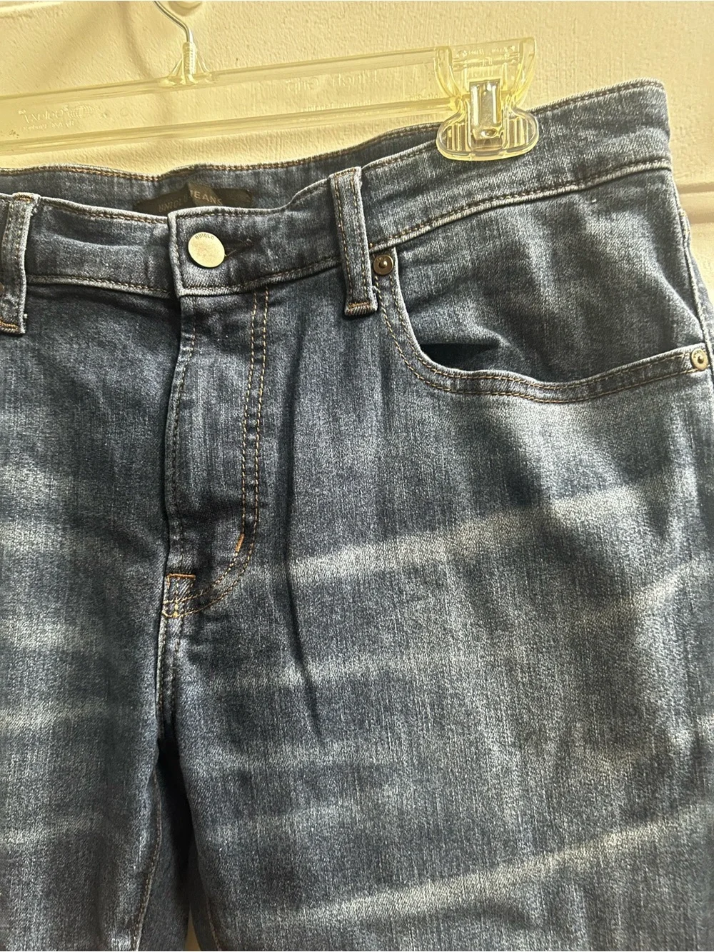 Uniqlo Men's Indigo Skinny Tapered Jeans Sz 33 x 34
